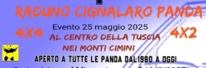 Raduno Cignalaro Panda (Associazione La Bracca) Raduno Cignalaro Panda (Associazione La Bracca)